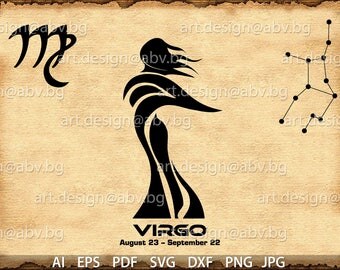 Download Virgo svg | Etsy