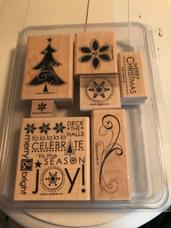 Stampin Up Season of Joy Stamp Set hand made