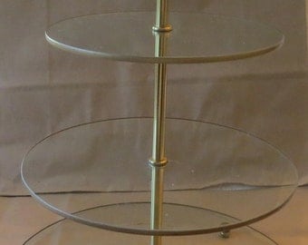 3 Tiered Pastry or Cupcake Stand