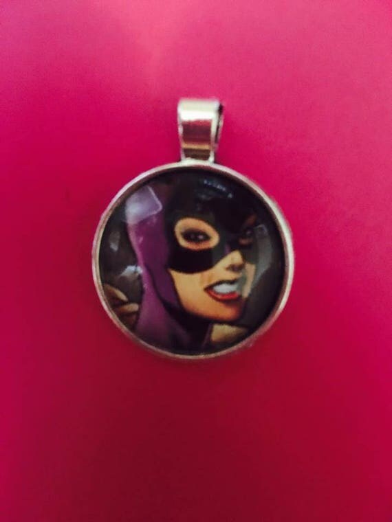 Catwoman Necklace or Key Chain