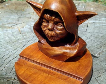 Mens gift for him Star wars Office gift for boss Birthday gift for friend Coworker gift Husband gift Yoda desk organizer charging station