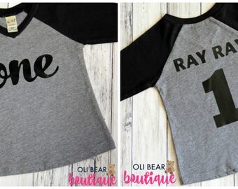Boy First Birthday Baseball Shirt, Birthday Baseball Shirt, Baseball Birthday Party, Boy 1st Birthday Shirt, First Birthday Boy Shirt