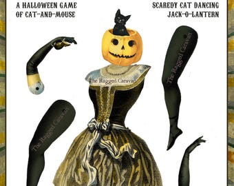 Printable Retro Halloween Clip Art Printable Vintage Halloween