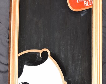 National Bohemian-inspired Mr. Boh Chalkboard