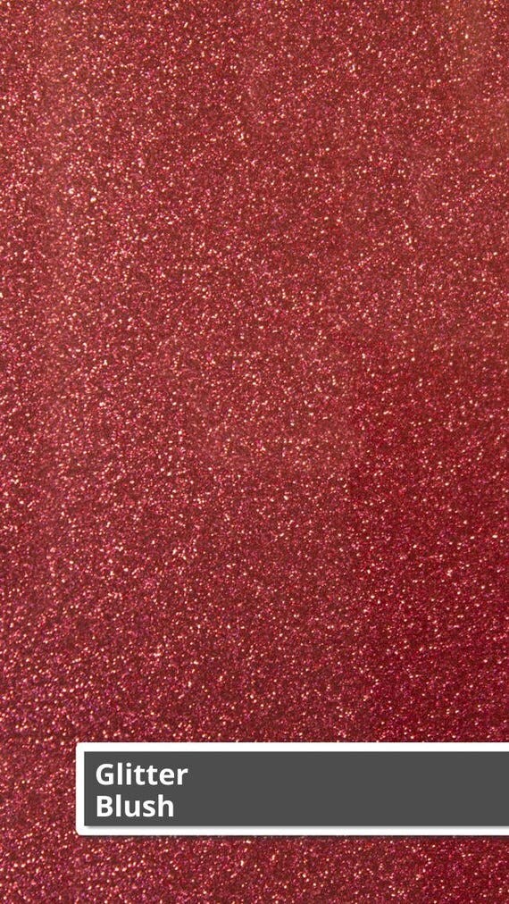 Blush Siser Glitter HTV Blush Glitter HTV Heat Transfer