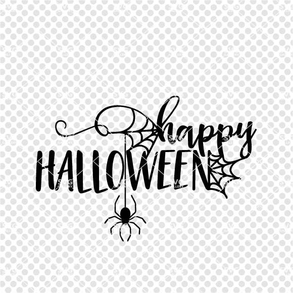 Halloween SVG happy halloween svg spooky SVG Digital cut