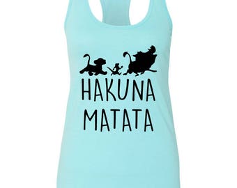 hakuna matata shirt etsy