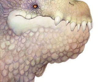 Club-Nosed Dragon Print