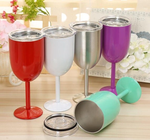 Yeti Like Wine Glasses Powder Coated Yeti Like Wine Cup