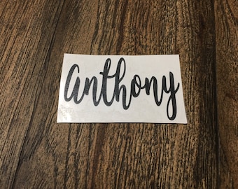 Name Decal - Cup Decal - Vinyl Decal - Sticker