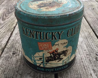 Kentucky Club Tobacco Tin