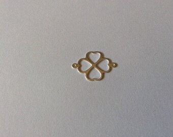 Insert 21.5 mm 925 sterling silver clover