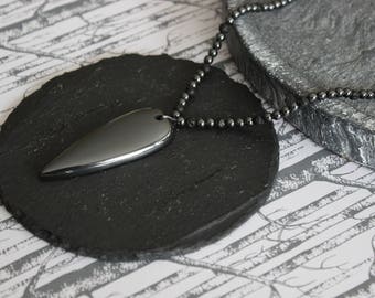 Hematite necklace