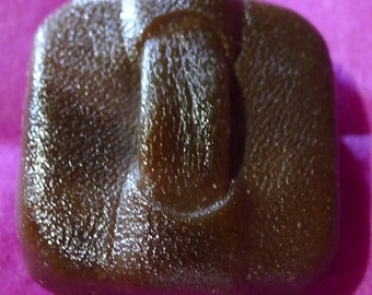 10 antique buttons resin 60's