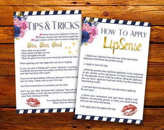 LIPSENSE PRINTABLE How to Apply Lipsense Tips and Tricks