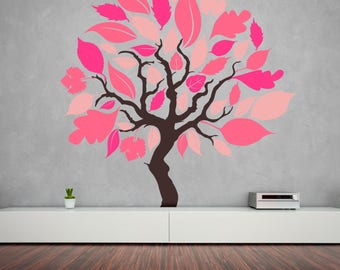 Cherry Blossom Tree Wall Decal