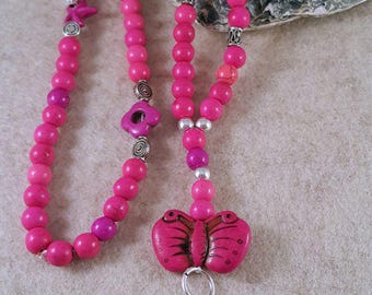 Magical XL chain in pink
