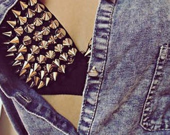 Spiked bra | Etsy