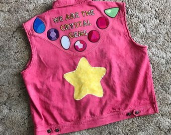 Custom denim punk jacket or vest - Make your own