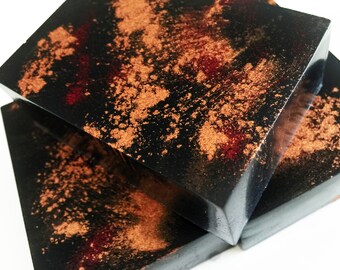 Molten Spark Soap For Men, Bar Soap, Soap Bar, Cinnamon, Clove, Smoke Vetiver, Cypress Soap