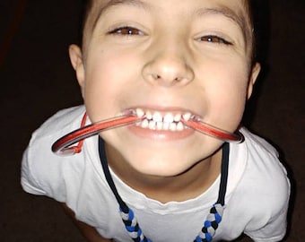 Chewable Tube Necklace, focus fidget, tubing, teething, sensory, Aspergers, autism, ADHD, special needs, break away necklace