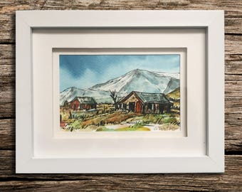 Cabin Wall Art log cabin art | etsy Cabin Wall Art log cabin art | etsy
