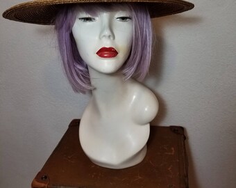 FREE SHIPPING Designer Wide Brim Straw Hat
