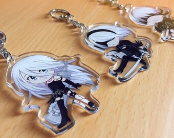 NieR Automata【 Clear Acrylic Keychain 】