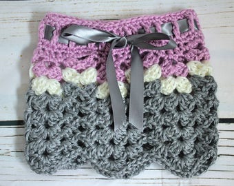 Crochet baby skirt |Made to order| sizes available: 0-3 months, 3-6 months and 6-12 months
