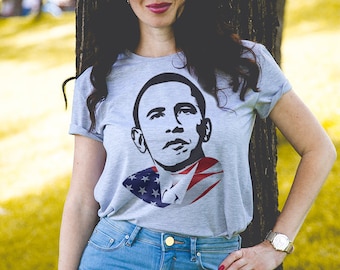 Obama shirt / Obama t shirt / Obama tshirt / Obama shirts / Obama T-Shirt / 4th july shirt / Patriot shirt / Patriotic shirt