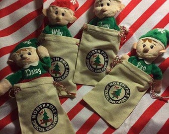 personalized elf doll