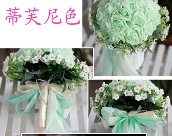 etsy fake flower bouquet