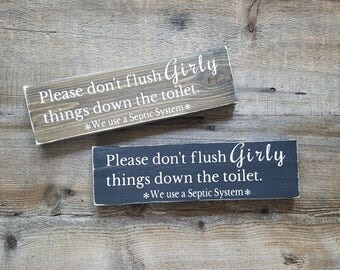 Bathroom Signs Septic Systems septic system | etsy Bathroom Signs Septic Systems septic system | etsy