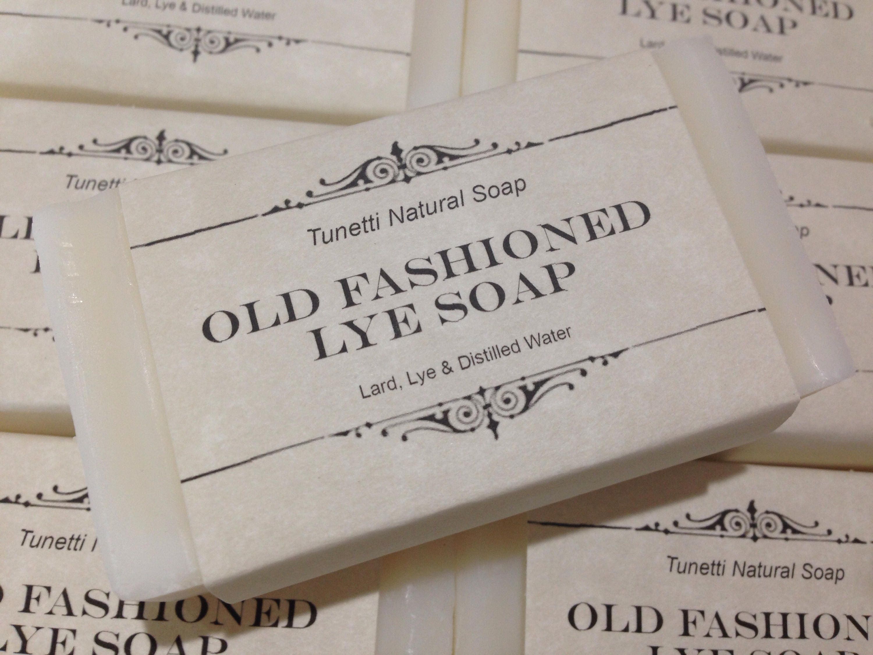 Old Fashioned Lard Natural Homemade Soap Handmade soap