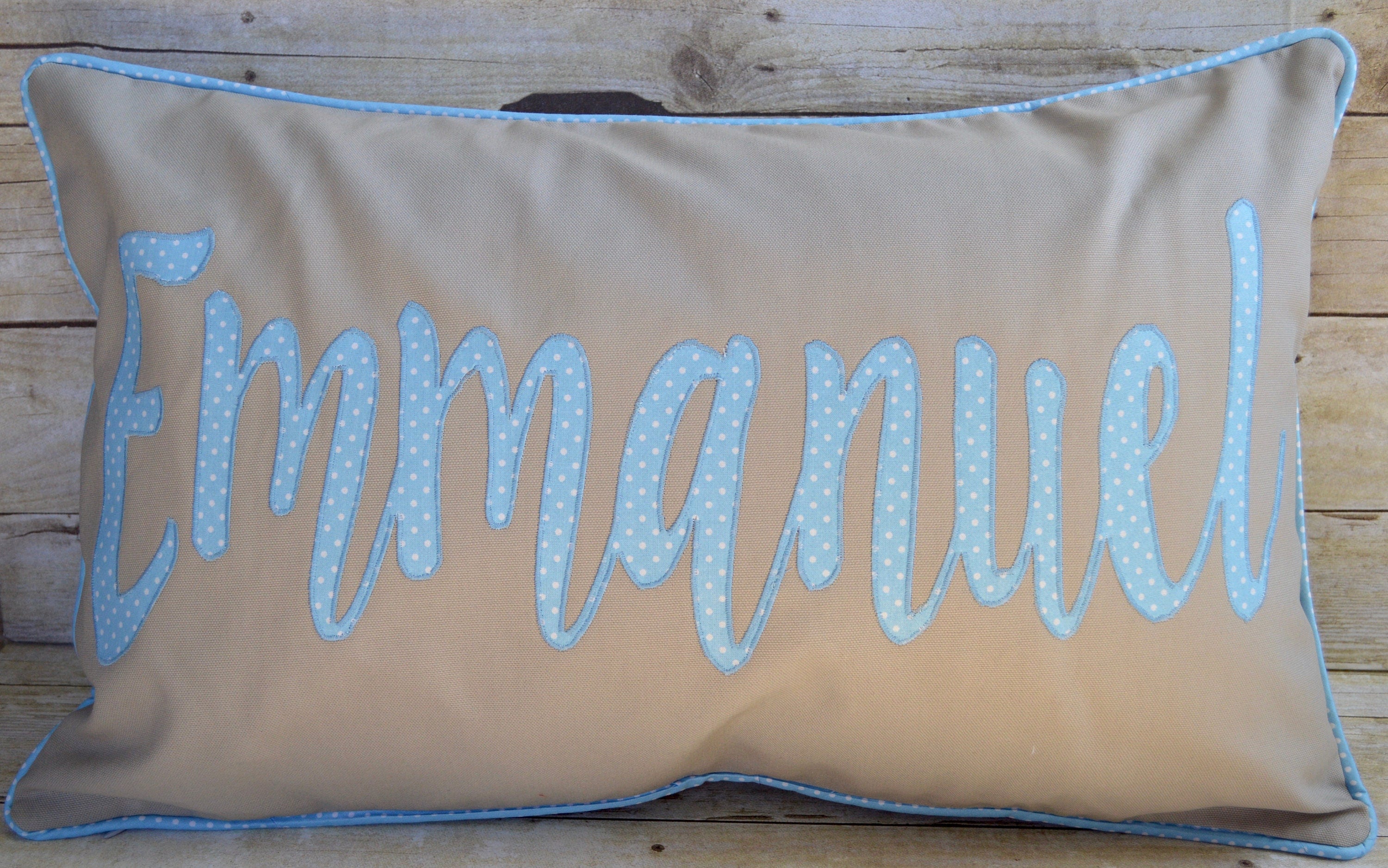 Personalized Name Pillow Baby Name PillowBoy's Room