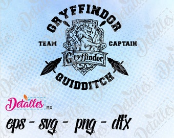 Harry potter Gryffindor Team SVG, Cut File, Vector SVG Eps High Quality design files ai eps for Cricut and Silhouette Cameo