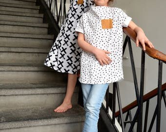 Organic cotton jersey dress