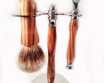 Shaving set gift, personalized razor, beard grooming kit, razor for men, beard kit gift, mens beard kits, mens beard gifts, mens shaving kit