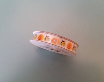 Ribbon Spool patterned 9mm with 3 meters