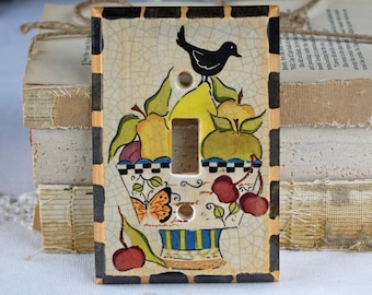 Light Switch Plate Cover - Electrical - Ceramic switch plate cover