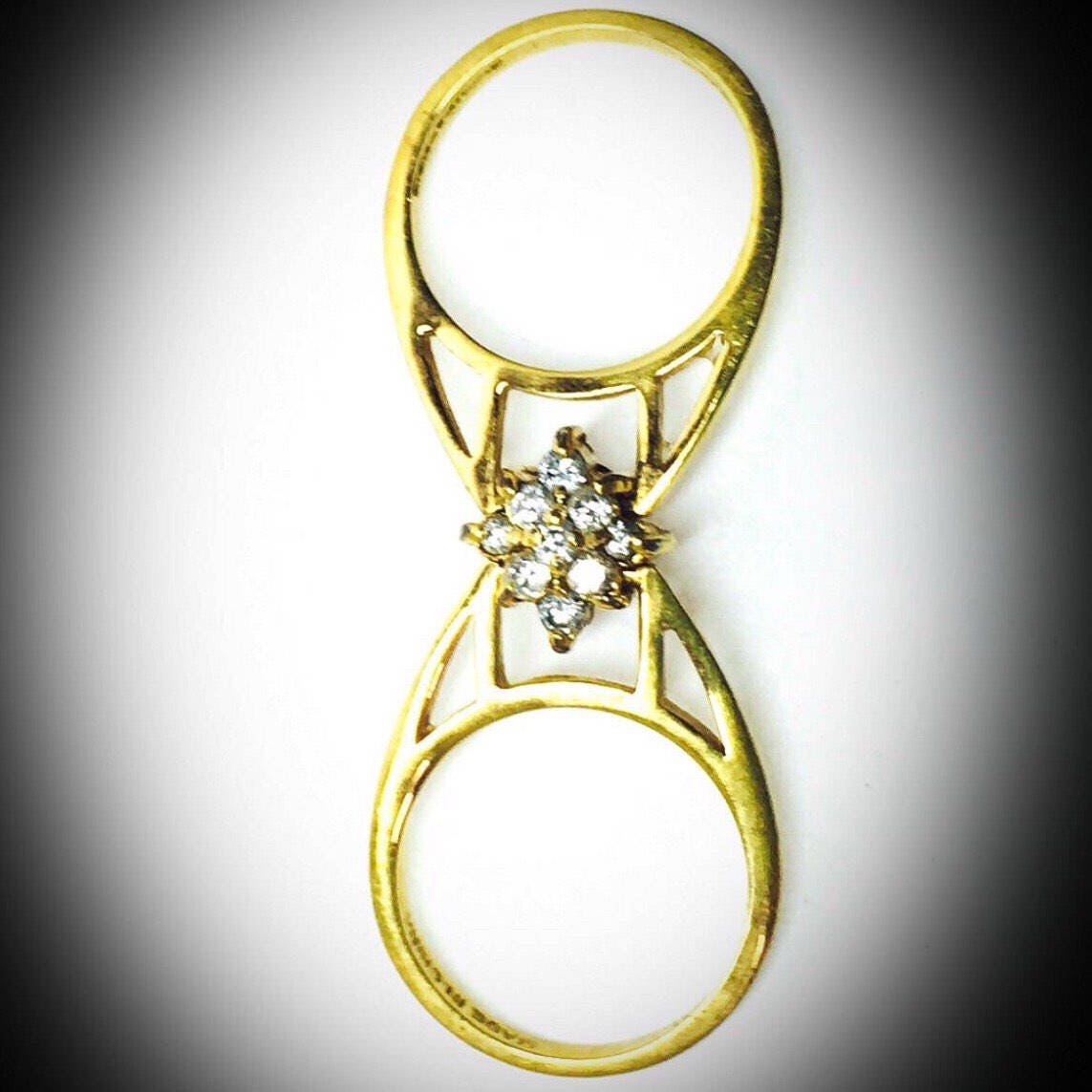 vintage Lind 14k heavy gold electroplated sterling silver