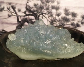 Celestite Crystal Glycerine Soap