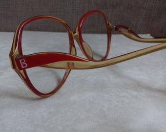Vintage Optyl- Elegance( Terri Brogan) Woman Hipster frame Eyewear, Vintage Unusual Eyeglasses