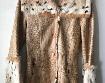 Sheepskin coat | Etsy