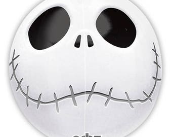 Jack Skellington Balloon 16" Orbz Nightmare Before Christmas Halloween Skeleton Skull Party Decoration Supplies Photo Prop