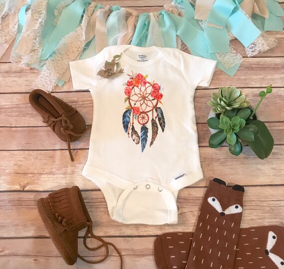 Baby Gift Dream Catcher Onesie® Dreamcatcher Onesie Baby