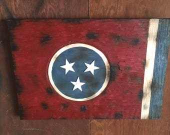Tennessee flag | Etsy