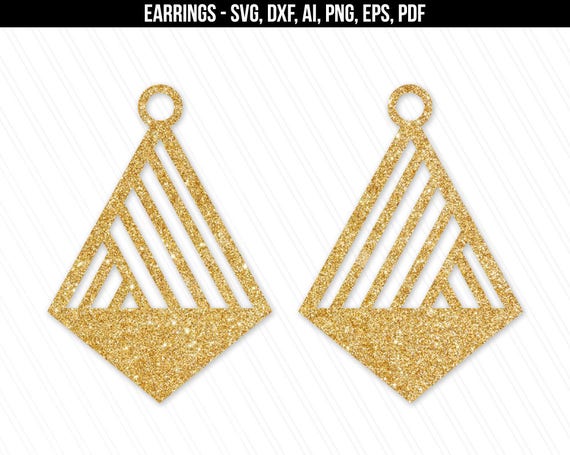 Download Earrings svg Jewelry svg dxf cut filesleather jewelry