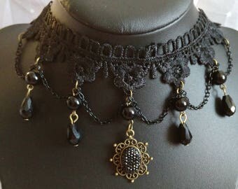 Gothic necklace "Countess"