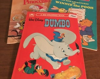 disney coloring etsy